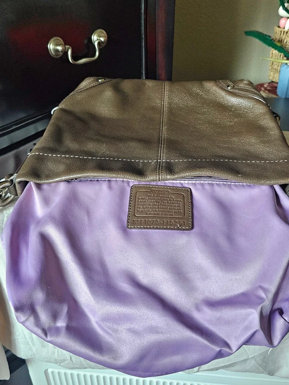 Coach Carly Hobo Shoulder Bag